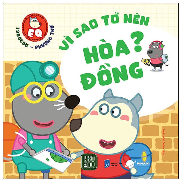 Sách Wolfoo EQ - Vì Sao Tớ Nên Hòa Đồng - 1980Edu