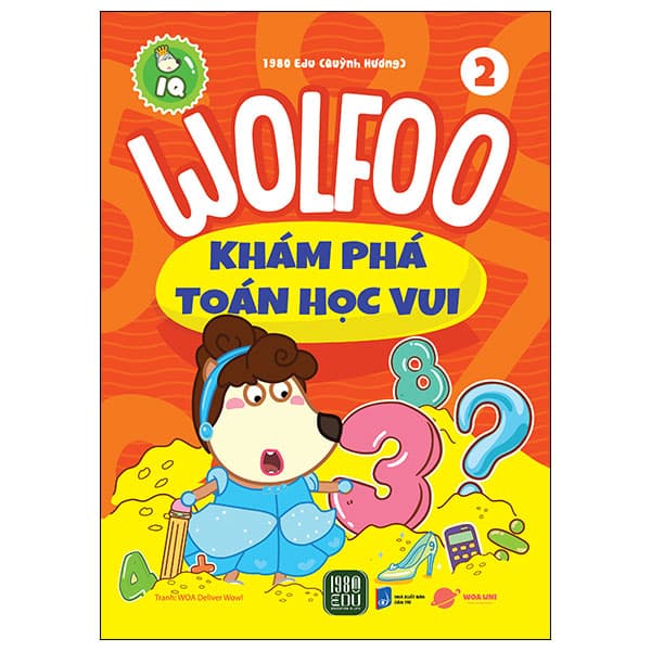 Sách Wolfoo Khám Phá Toán Học Vui - Tập 2 - 1980Edu (Quỳnh Hương)