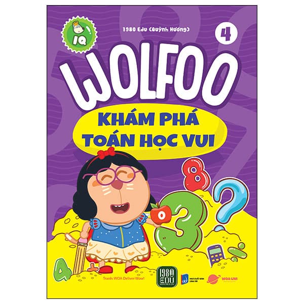 Sách Wolfoo Khám Phá Toán Học Vui - Tập 4 - Vũ