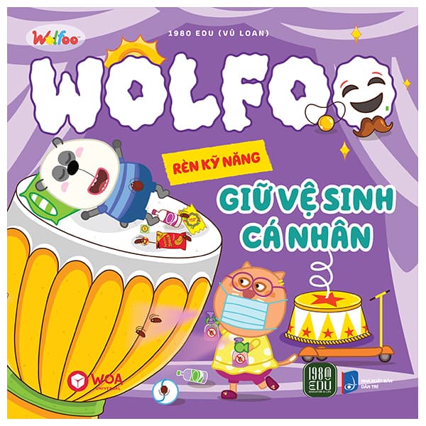 Sách Wolfoo Rèn Kỹ Năng - Giữ Vệ Sinh Cá Nhân