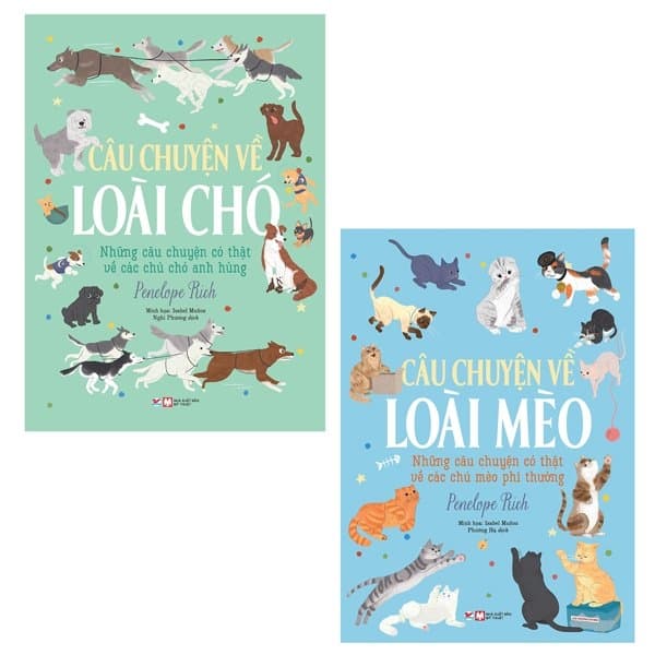 Sách Bộ Những Câu Chuyện Về Loài Mèo + Những Câu Chuyện Về Loài Ch� - Penelope Rich