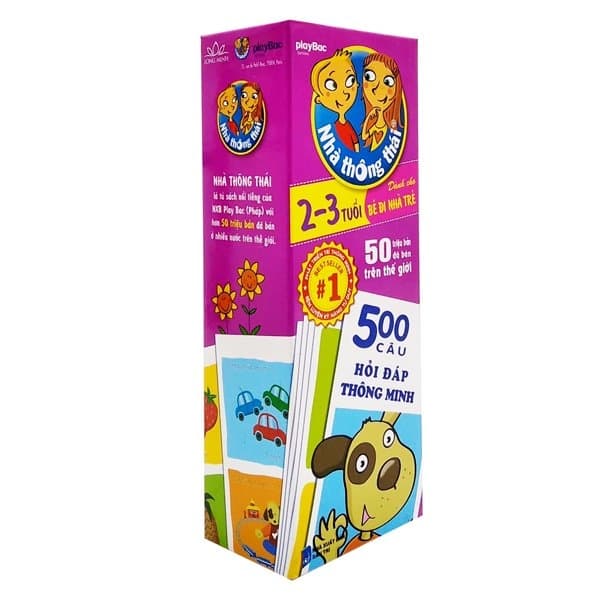 Sách Nhà Thông Thái - Rèn Luyện Kĩ Năng Hỏi Đáp Thông Minh (2-3 Tuổi) - Thái Minh