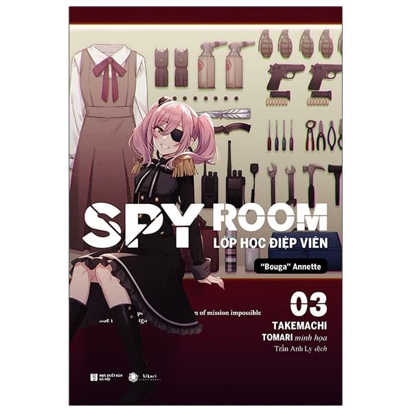 Sách SPY ROOM - Lớp Học Điệp Viên - Tập 3: Bouga Annette - Bản Đặc Bi� - Takemachi