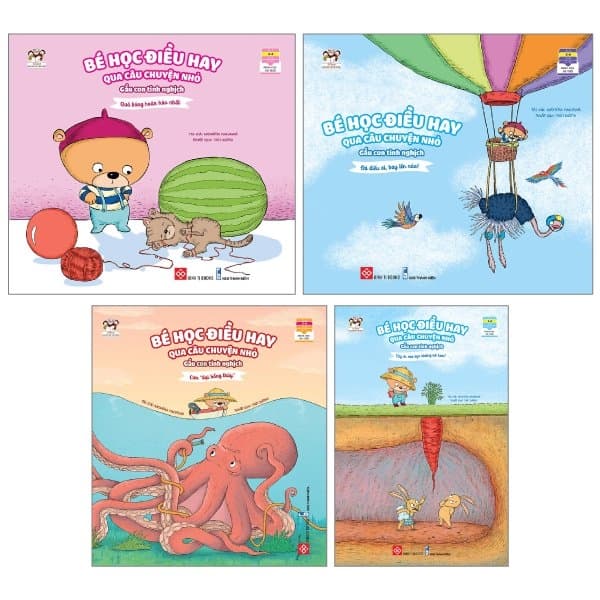 Sách Combo Sách Bé Học Điều Hay Qua Câu Chuyện Nhỏ (Bộ 4 Cuốn) - Katarína Macurová