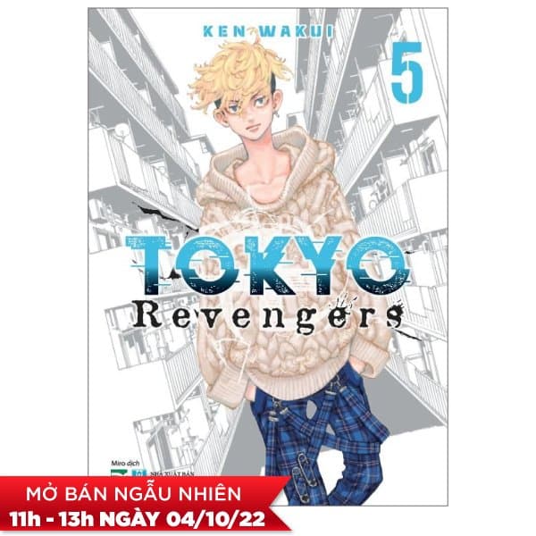 Truyện Tranh Tokyo Revengers - Tập 5 - Bản Thường - Bìa 2 Mặt - Không Box - Ken Wakui