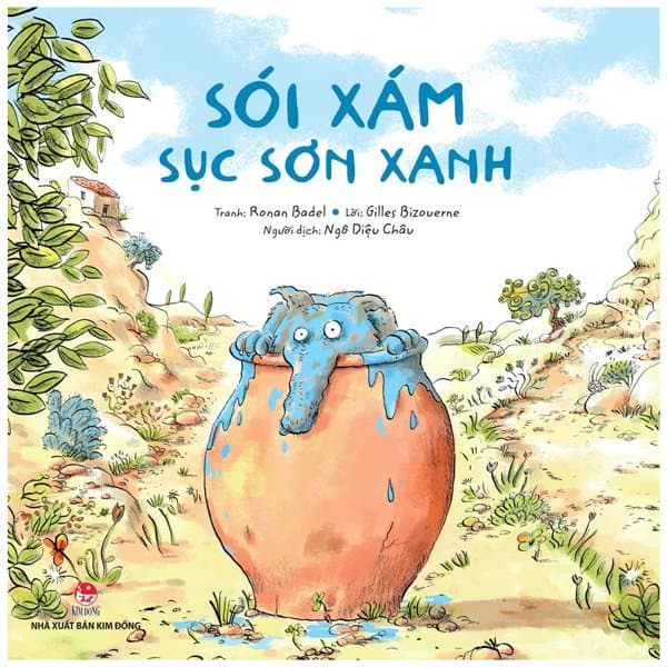 Sách Sói Xám Sục Sơn Xanh - Ronan Badel