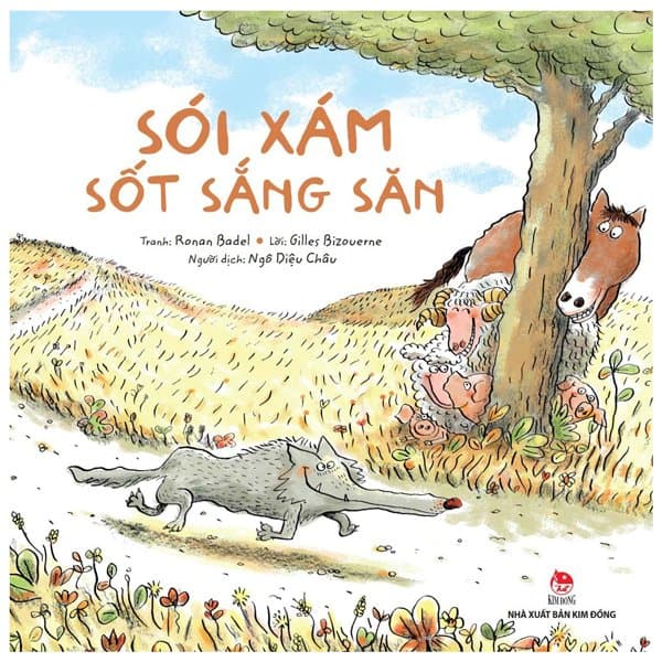 Sách Sói Xám Sốt Sắng Săn - Ronan Badel