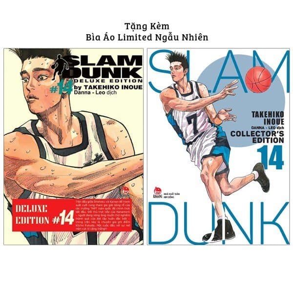 Truyện Tranh Slam Dunk - Deluxe Edition - Tập 14 - Tặng Kèm Obi + Bìa Áo Limit - Takehiko Inoue