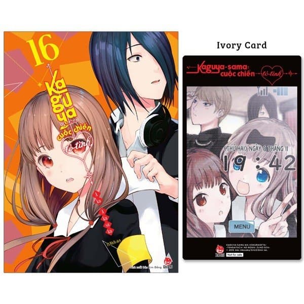Truyện Tranh Kaguya-Sama - Cuộc Chiến Tỏ Tình - Tập 16 - Tặng Kèm Ivory C - Chì