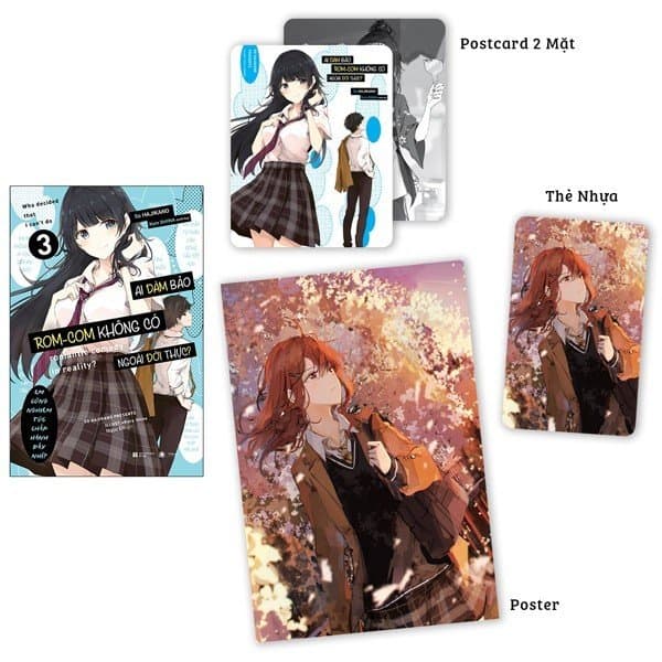 Sách Ai Dám Bảo ROM-COM Không Có Ngoài Đời Thực? - Tập 3 - Bản Đặc B - So Hajikano