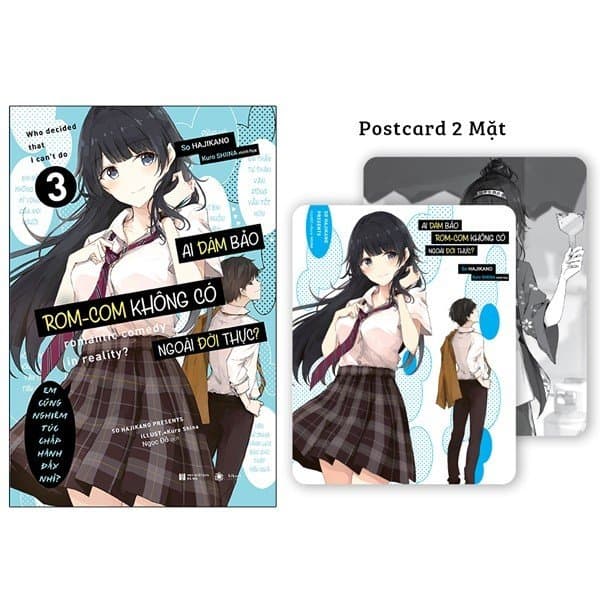 Sách Ai Dám Bảo ROM-COM Không Có Ngoài Đời Thực? - Tập 3 - Tặng Kèm Po - So Hajikano