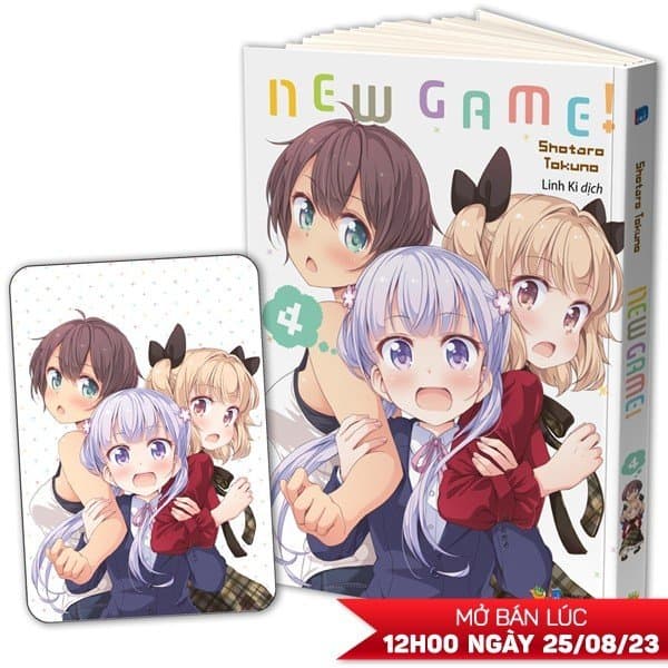 Truyện Tranh New Game - Tập 4 - Tặng Kèm Postcard - Shotaro Tokuno