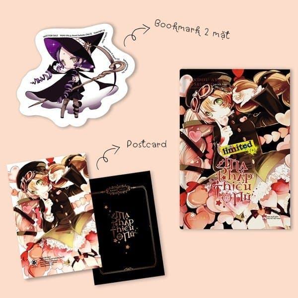 Sách Ma Pháp Thiếu Nữ - Tập 5 - Tặng Kèm Bookmark + Postcard - Endou Asari