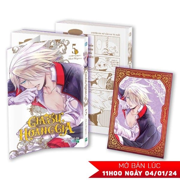 Truyện Tranh Gia Sư Hoàng Gia - Tập 5 - Bản Đặc Biệt - Tặng Kèm Khung T - Akai Higasa