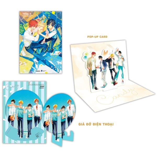 Truyện Tranh Artbook Candy - Shou Harusono Art Collection - Tặng Kèm Pop-Up Card T - Shou Harusono