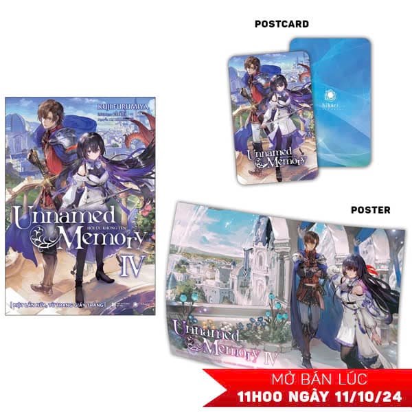 Sách Unnamed Memory - Hồi Ức Không Tên - Tập 4 - Bản Đặc Biệt - Tặng - Kuji Furumiya