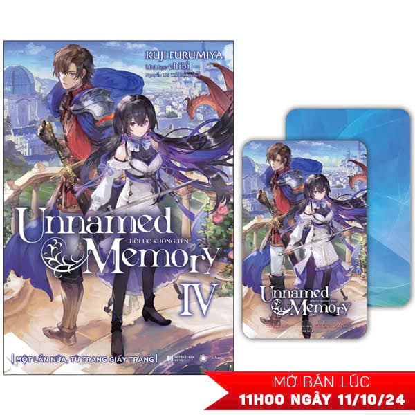 Sách Unnamed Memory - Hồi Ức Không Tên - Tập 4 - Tặng Kèm Card Bo Góc - Kuji Furumiya