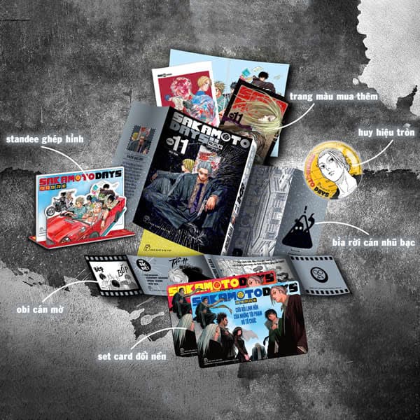 Truyện Tranh Sakamoto Days - Tập 11 - Một Đòn - Bản Đặc Biệt - Tặng K� - Yuto Suzuki