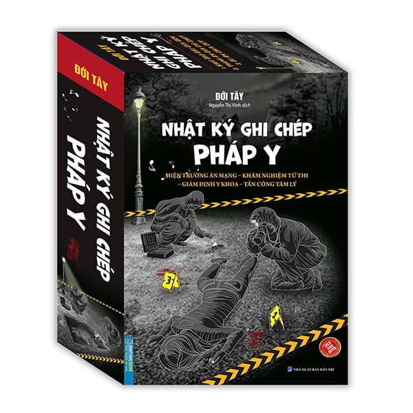 Sách Boxset Nhật Ký Ghi Chép Pháp Y - Tập 1 + Tập 2 + Tập 3 (Hộp 3 Tập) - Đới Tây