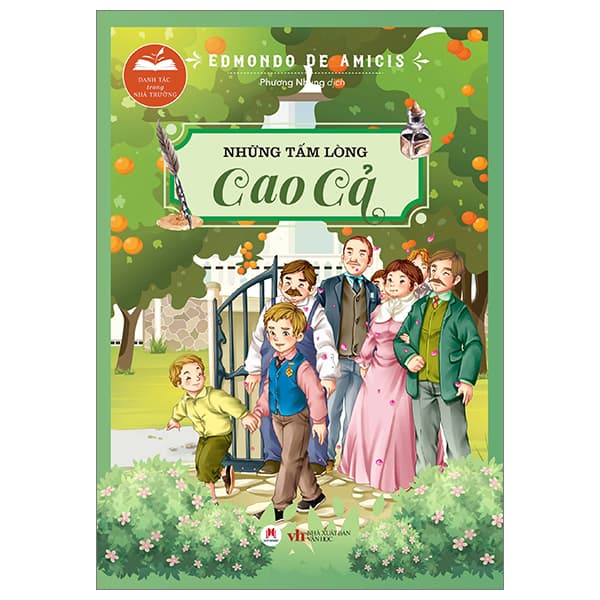 Sách Danh Tác Trong Nhà Trường - Những Tấm Lòng Cao Cả (Tái Bản 2024) - Edmondo De Amicis