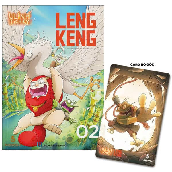 Truyện Tranh U Linh Tích Ký - Leng Keng - Tập 2 - Tặng Kèm Card Bo Góc - Sun Wolf Animation Studio