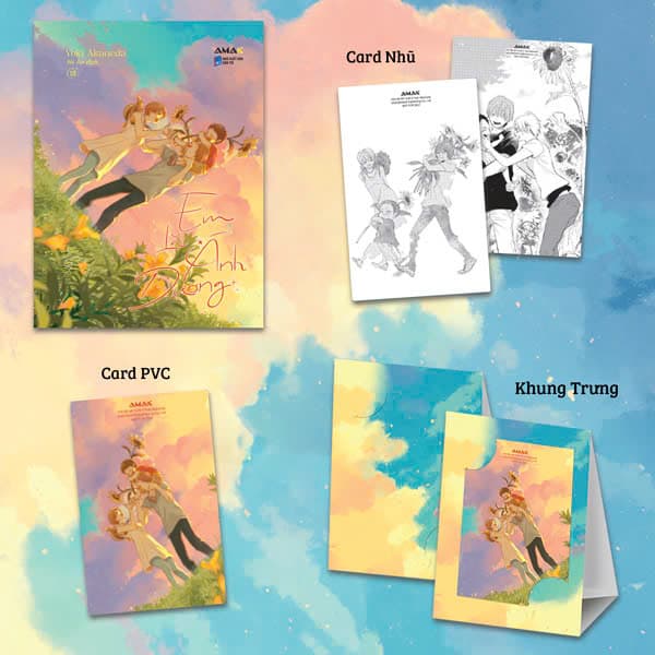 Truyện Tranh Em Là Ánh Dương - Tặng Kèm PVC Card + Card Nhũ Ánh Trai Hai M� - Yuki Akaneda