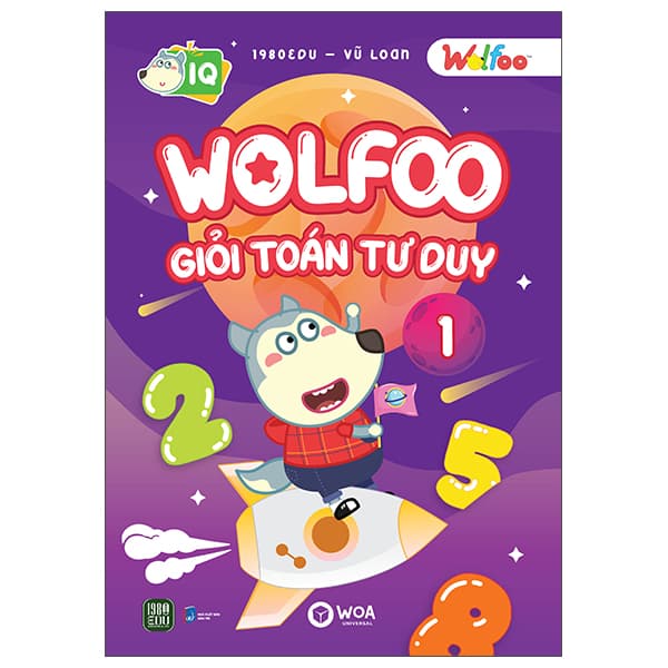 Sách Wolfoo Giỏi Toán Tư Duy - Tập 1 - 1980Edu