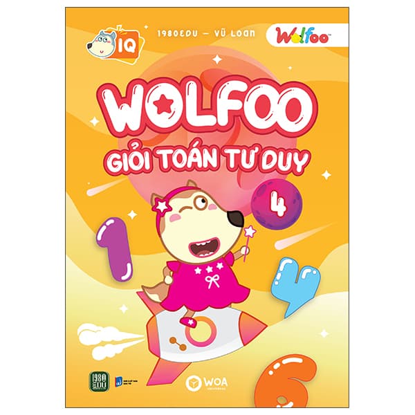 Sách Wolfoo Giỏi Toán Tư Duy - Tập 4 - 1980Edu