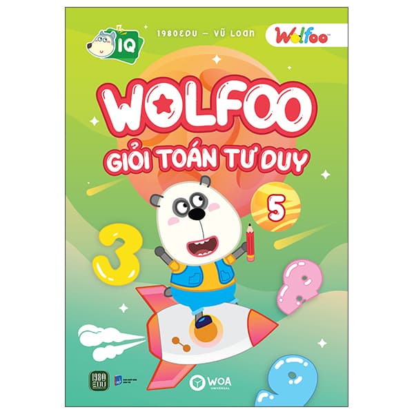 Sách Wolfoo Giỏi Toán Tư Duy - Tập 5 - 1980Edu