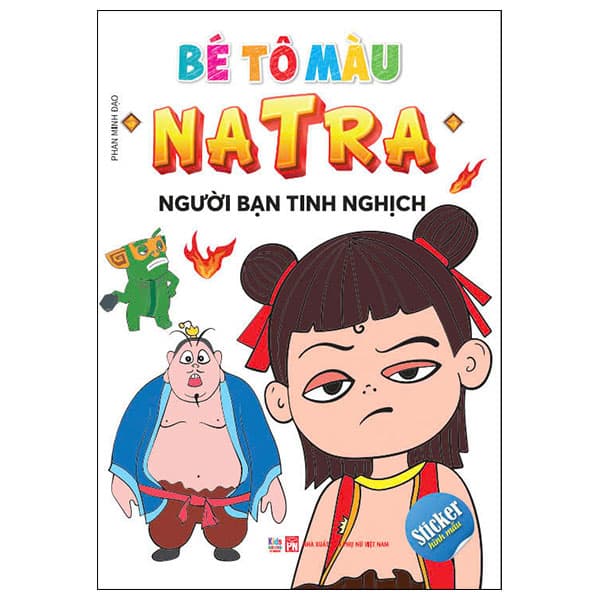 Sách Bé Tô Màu Natra - Người Bạn Tinh Nghịch - Minh
