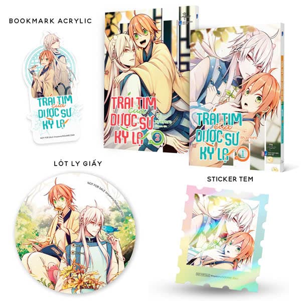 Truyện Tranh Bộ Manga - Trái Tim Của Dược Sư Kỳ Lạ - Tập 1 + Tập 2 ( - Tim O’Shei