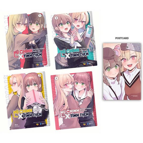 Truyện Tranh Bộ Manga - Nữ Chính Truyện Tranh Thiếu Nữ X Tình Địch: T� - Kuu