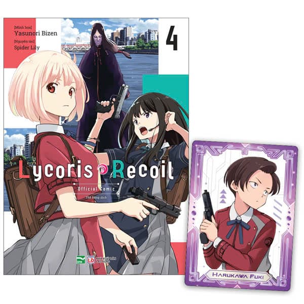 Truyện Tranh Lycoris Recoil - Tập 4 - Bản Đặc Biệt - Tặng Kèm Card Nhân - Spider Lily