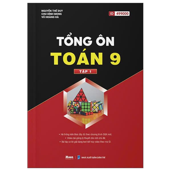 Sách Tổng Ôn Toán 9 - Tập 1 (Tái Bản 2025) - Nguyễn Hoa