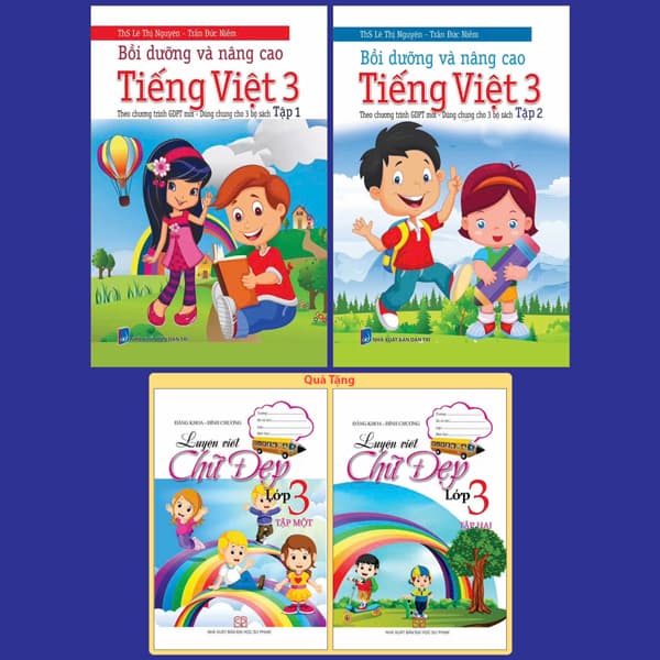 Sách Bộ Sách Bồi Dưỡng Và Nâng Cao Tiếng Việt 3 - Theo Chương Trình G - Trần Đức Niềm