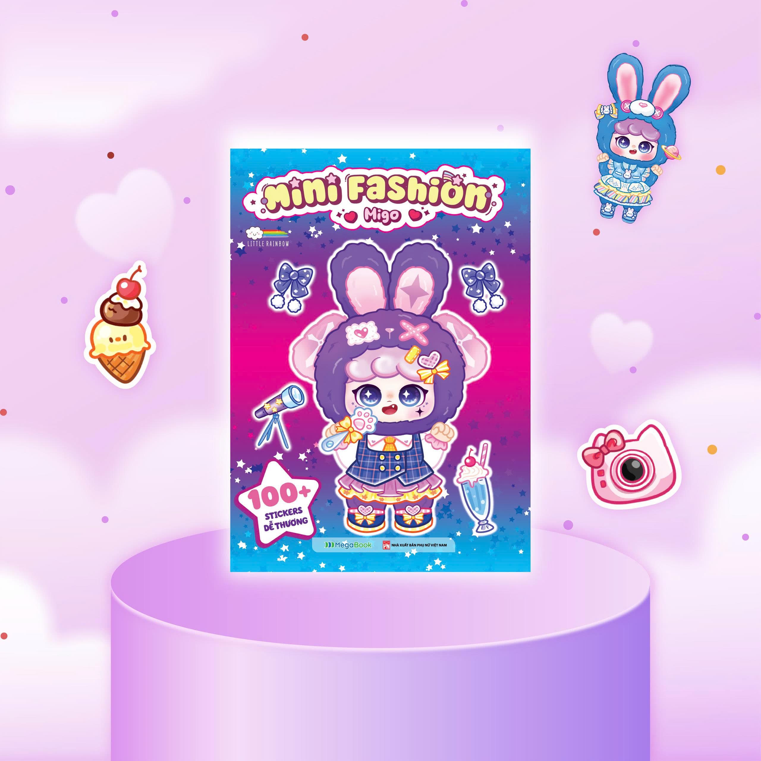 Sách Mini Fashion - Migo - Little Rainbow