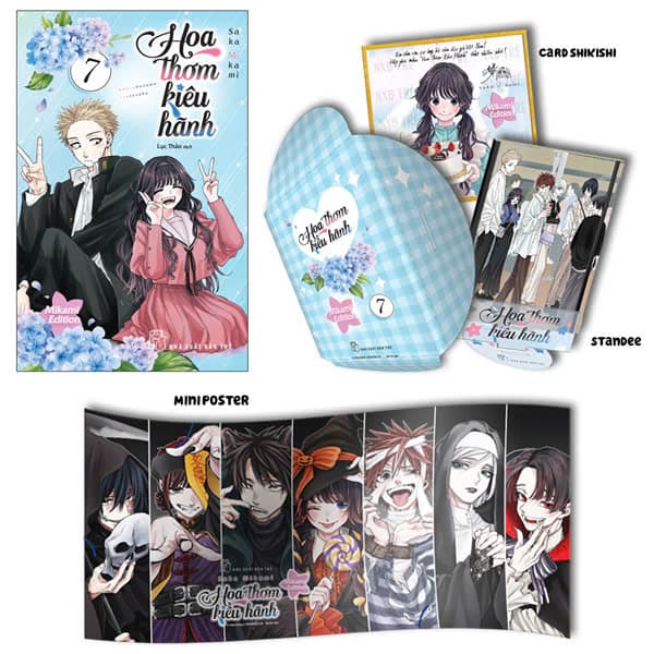 Truyện Tranh Hoa Thơm Kiêu Hãnh - Tập 7 - Mikami Edition - Tặng Kèm Card Shik - Saka Mikami