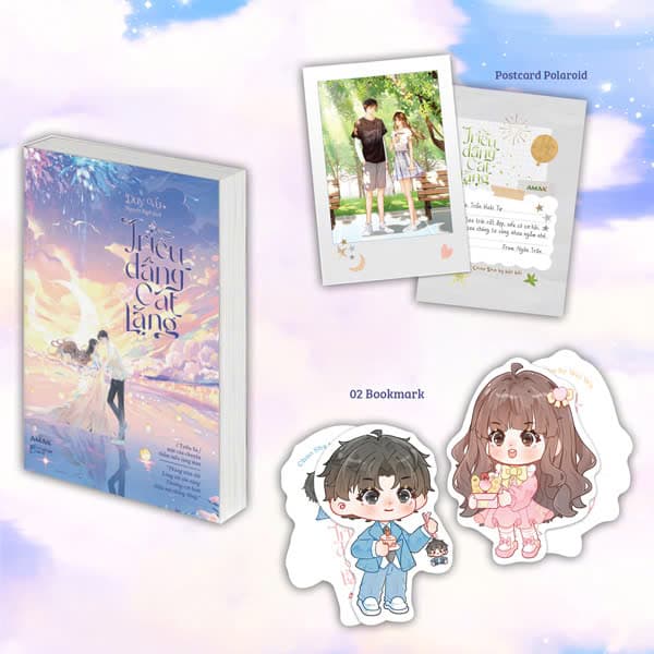 Sách Triều Dâng Cát Lặng - Tặng Kèm 2 Bookmark Bế Hình Chibi + 1 Postcard - Duy Vụ