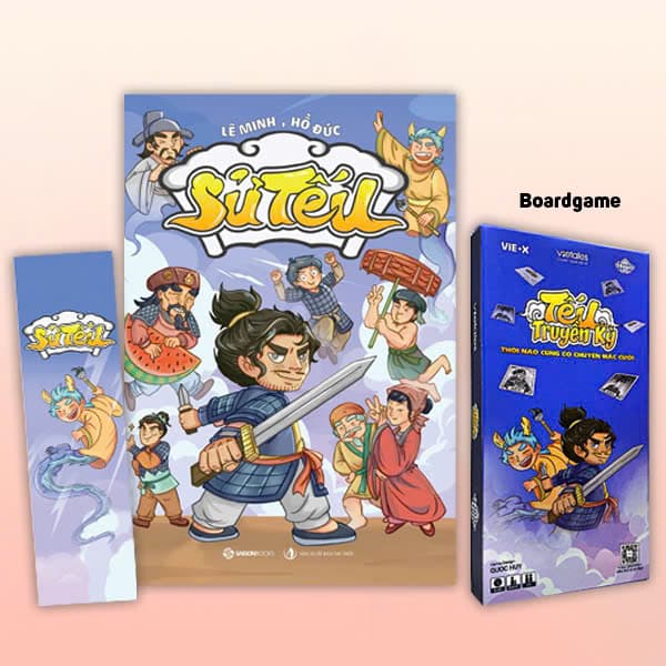 Sách Sử Tếu - Tặng Kèm Bookmark + Boardgame Tếu Truyền Kỳ - Lê Minh