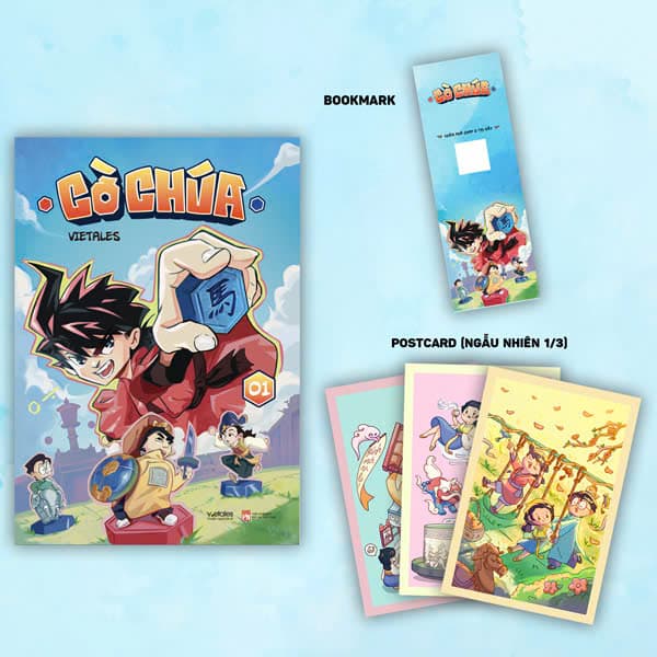 Truyện Tranh Cờ Chúa - Tập 1 - Tặng Kèm Boomark + Postcard Random 1 Trong 3 M - Vietales