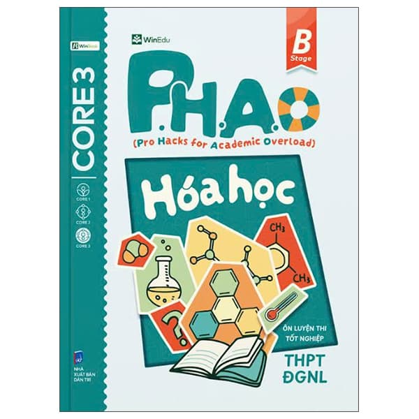 Sách P.H.A.O - Pro Hacks For Academic Overload - Hoá Học - Ôn Luyện Thi Tốt Ng - WinEdu