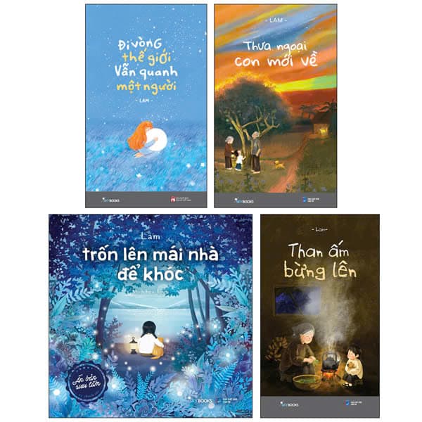 Combo TruyệnCombo Sách Của Tác Giả Lam (Bộ 4 Cuốn) - Lam