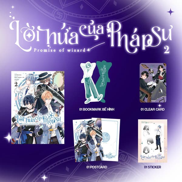 Truyện Tranh Lời Hứa Của Pháp Sư - Tập 2 - Tặng Kèm Bookmark Bế Hình - Uta Shinonome