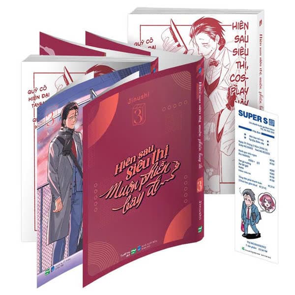 Truyện Tranh Hiên Sau Siêu Thị Muộn Phiền Bay Đi - Tập 3 - Bản Đặc Bi - Jinushi