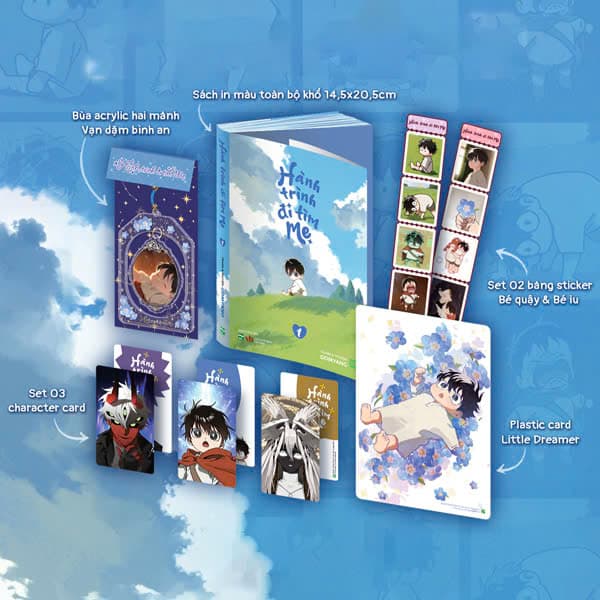 Truyện Tranh Hành Trình Đi Tìm Mẹ - Tập 1 - Bản Sưu Tầm - Tặng Kèm 2 - Di Di