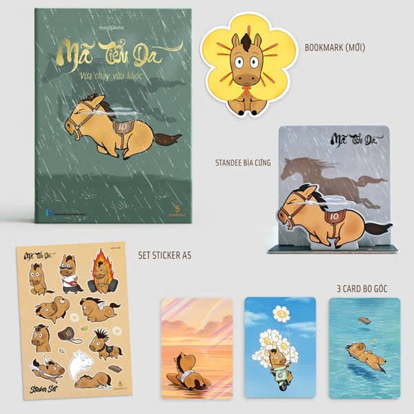 Truyện Tranh Mã Tiểu Dã - Vừa Chạy Vừa Khóc (Tái Bản 2026) - Bìa Cứn - Sun Wolf Studio