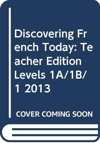 Discovering French Today (French Edition) - McDougal Littell/Houghton Mifflin