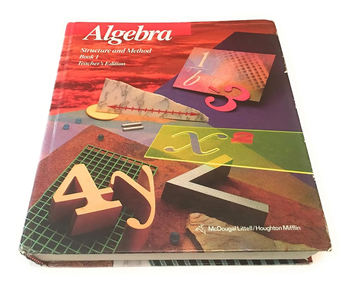 Algebra: Structure and Method, Book 1, Teacher's Edition - McDougal Littell/Houghton Mifflin