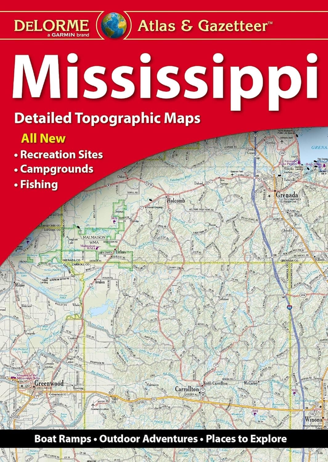 Mississippi Atlas & Gazetteer - Delorme