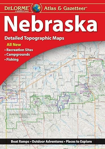 Delorme Atlas & Gazetteer Nebraska - Delorme